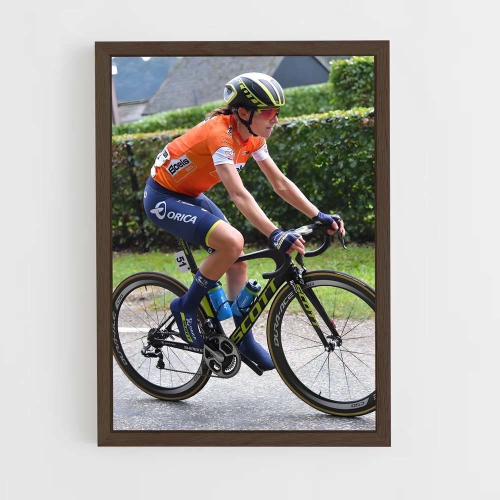 Poster L'Homme sur la Route – affiche Cyclisme (vue 5)